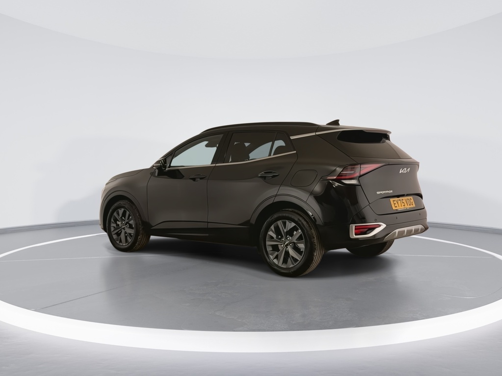 Kia Sportage 1.6T Gdi 207 Hev Gt-line EY75VDG Black #6