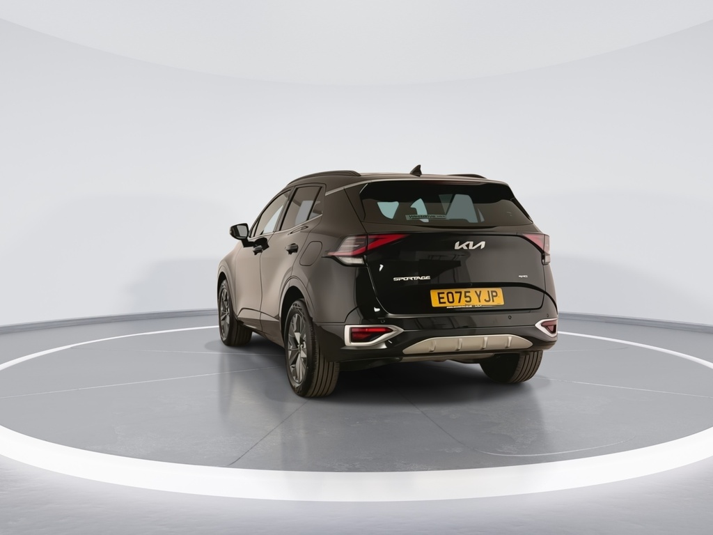 Kia Sportage 1.6T Gdi 207 Hev Gt-line EO75YJP Black #6
