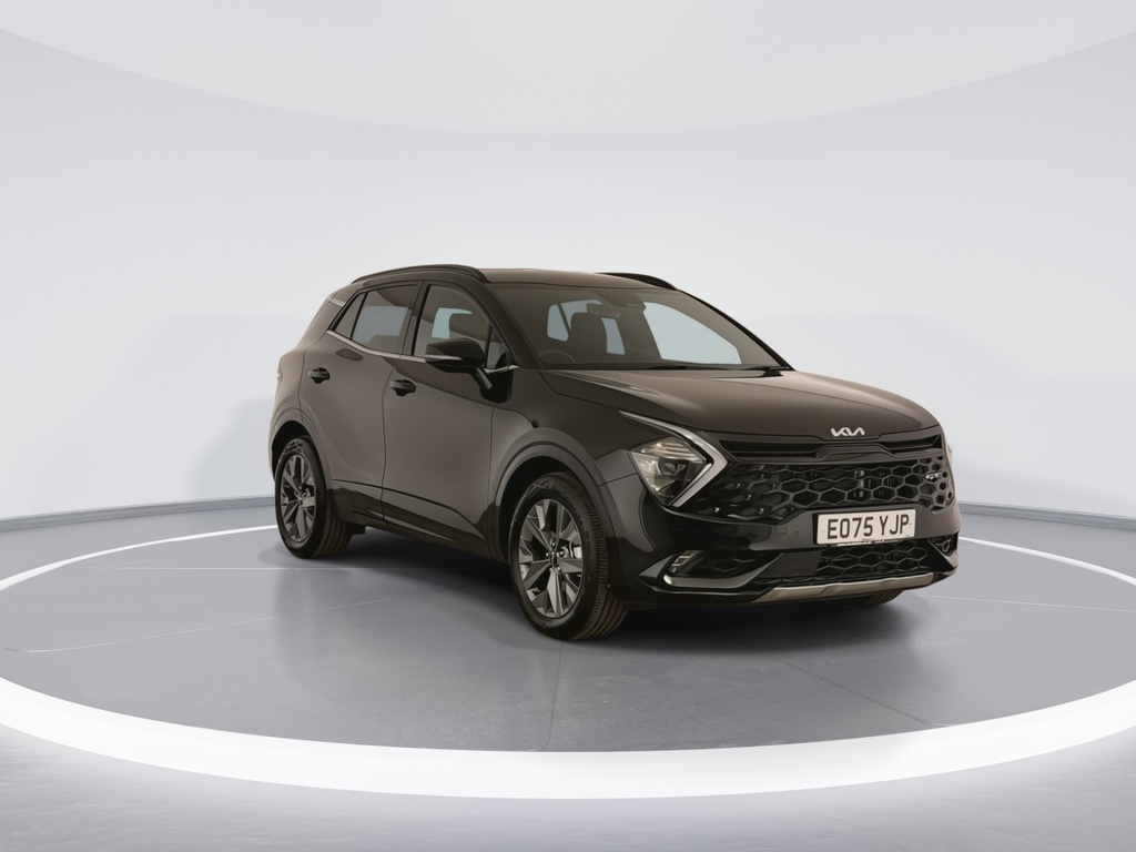 Kia Sportage 1.6T Gdi 207 Hev Gt-line EO75YJP Black #2