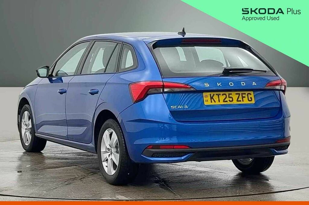 Skoda Scala Se Edition 1.0 Tsi 116 Ps 6G Man KT25ZFG Blue #3