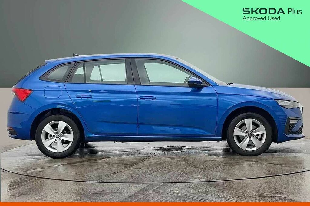 Skoda Scala Se Edition 1.0 Tsi 116 Ps 6G Man KT25ZFG Blue #4