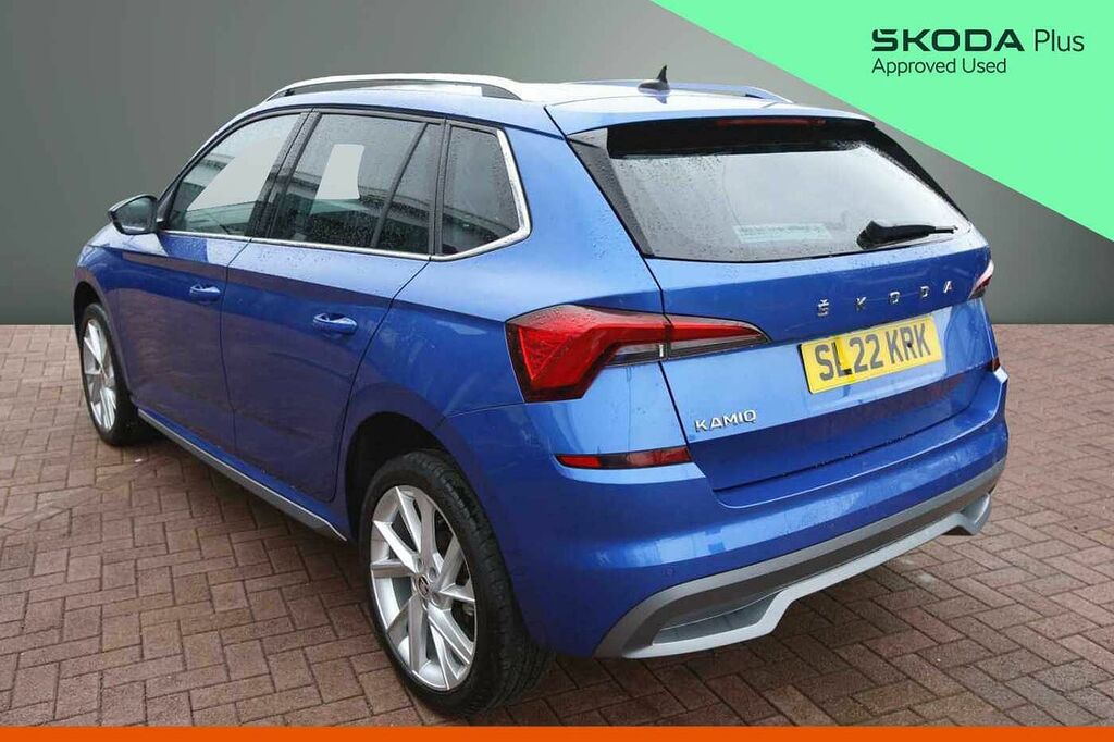 Skoda Kamiq Se L Executive 1.0 Tsi 110 Ps 6G Man SL22KRK Blue #3