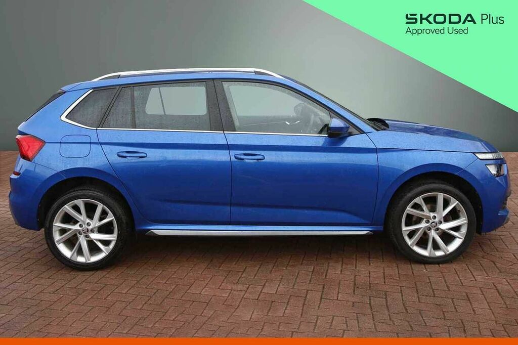 Skoda Kamiq Se L Executive 1.0 Tsi 110 Ps 6G Man SL22KRK Blue #4