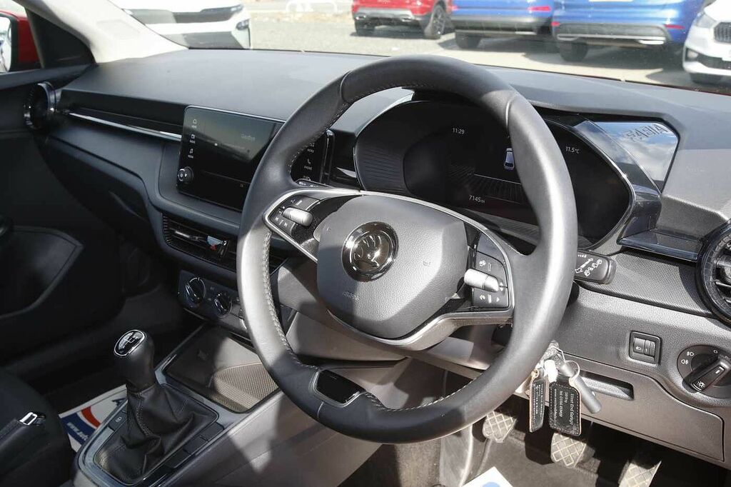 Skoda Fabia Hatch Se Comfort 1.0 Tsi 95 Ps 5G Man SM24GZN Red #6