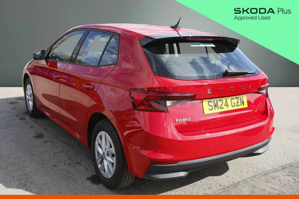 Skoda Fabia Hatch Se Comfort 1.0 Tsi 95 Ps 5G Man SM24GZN Red #3