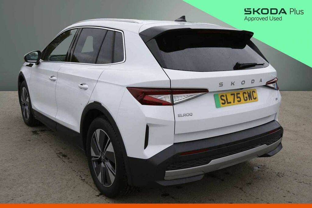 Skoda Elroq Edition 85 82 Kwh 286 Ps Single Speed Loft, Plus White #3