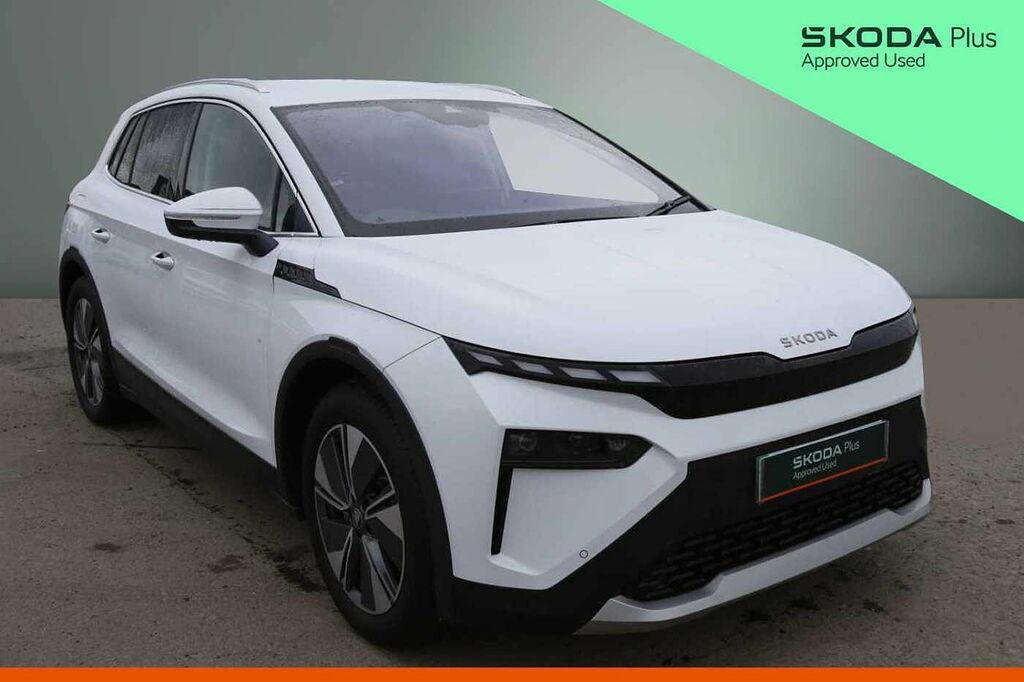 Skoda Elroq Edition 85 82 Kwh 286 Ps Single Speed Loft, Plus White