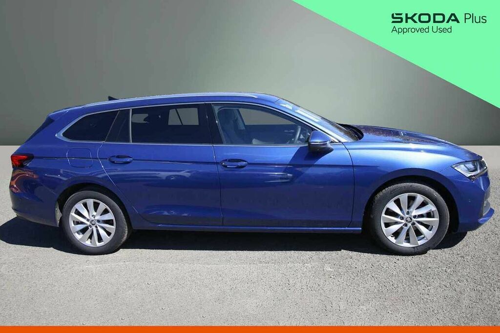 Skoda Superb 2.0 Tdi Se Technology Dsg KN75YPJ Blue #4
