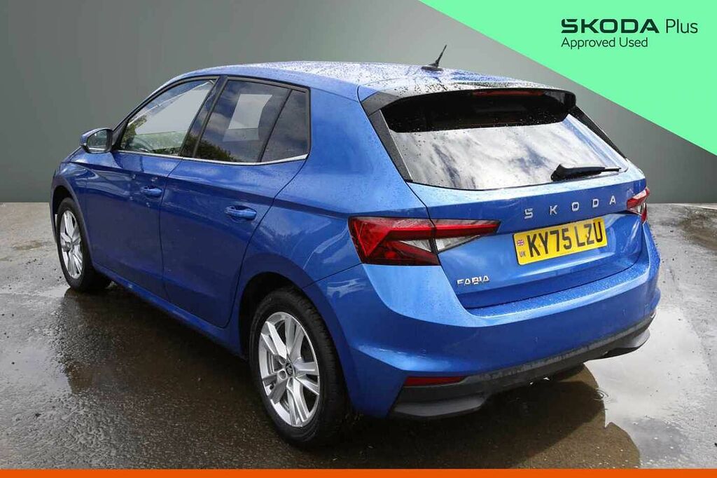 Skoda Fabia Hatch Se L Edition 1.0 Tsi 116 Ps Dsg KY75LZU Blue #3