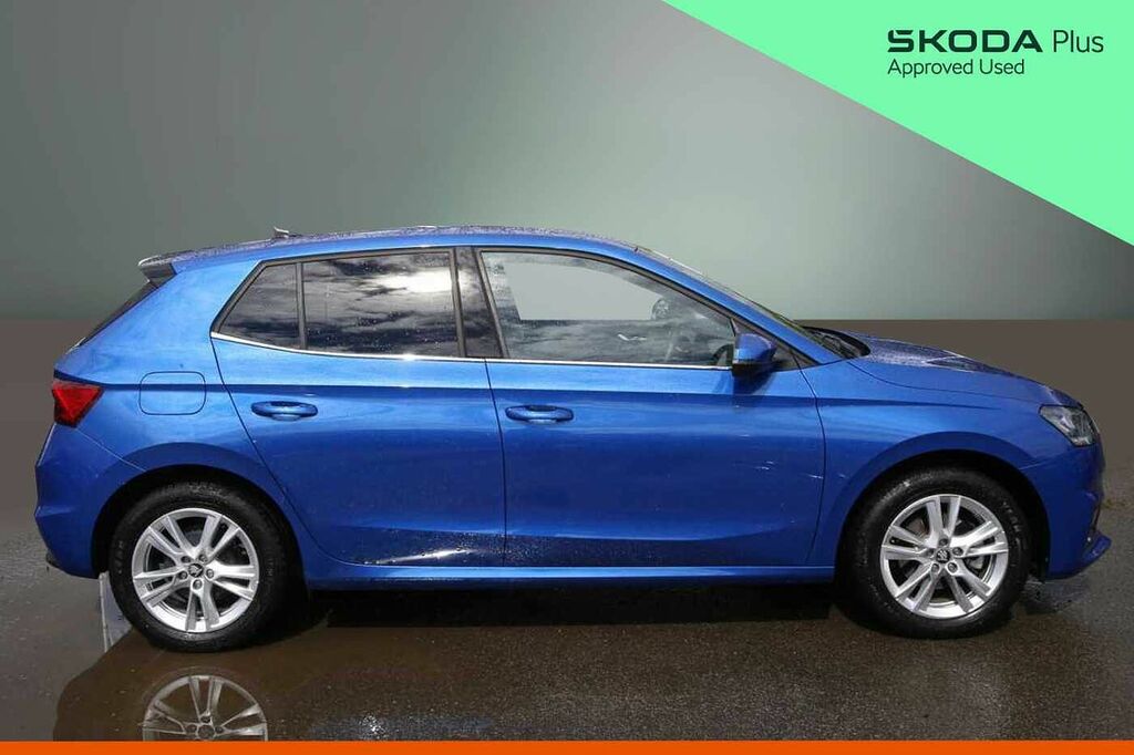Skoda Fabia Hatch Se L Edition 1.0 Tsi 116 Ps Dsg KY75LZU Blue #4
