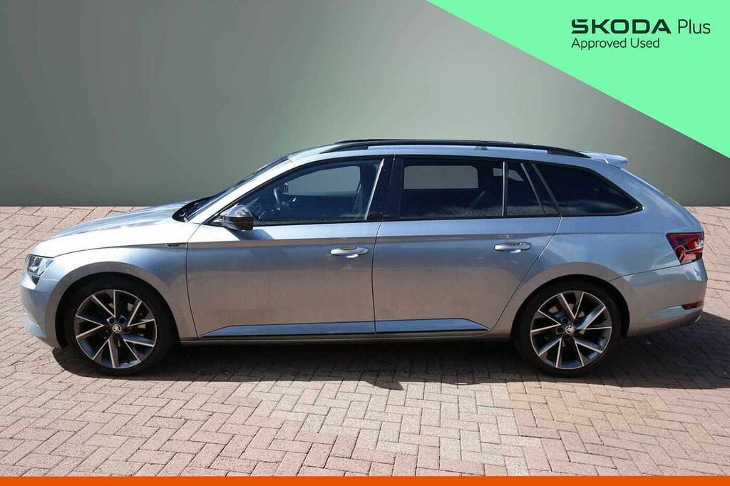 Skoda Superb Estate Sportline 1.5 Tsi 150 Ps Dsg Grey #4