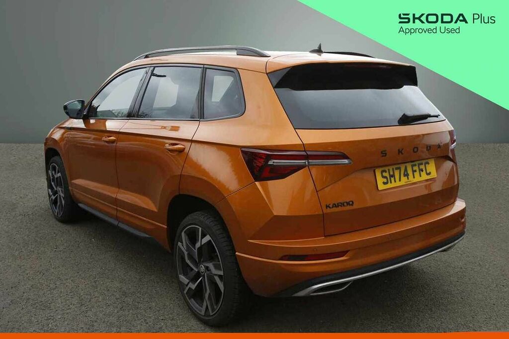 Skoda Karoq 1.5 Tsi Sportline Edition Dsg SH74FFC Orange #3
