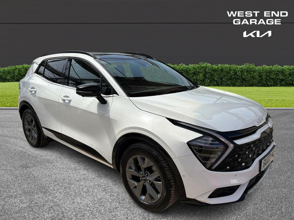Kia Sportage Gt-line S Self Charging Hybrid GU22VDX White #4