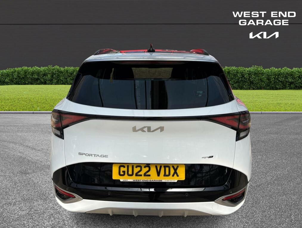 Kia Sportage Gt-line S Self Charging Hybrid GU22VDX White #6