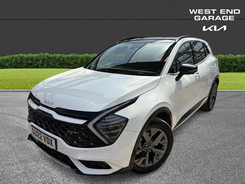 Kia Sportage Gt-line S Self Charging Hybrid GU22VDX White #2