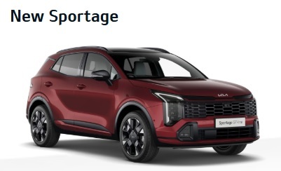 Kia Sportage Gt-line S 1.6 Self Charging Hybrid Red