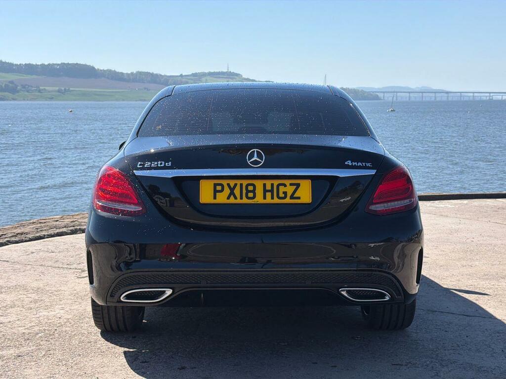 Mercedes-Benz C Class 2.1 C220d Amg Line Premium Plus G-tronic 4Matic PX18HGZ Black #4