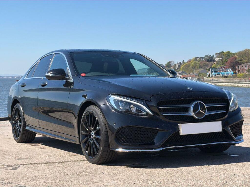 Mercedes-Benz C Class 2.1 C220d Amg Line Premium Plus G-tronic 4Matic Black