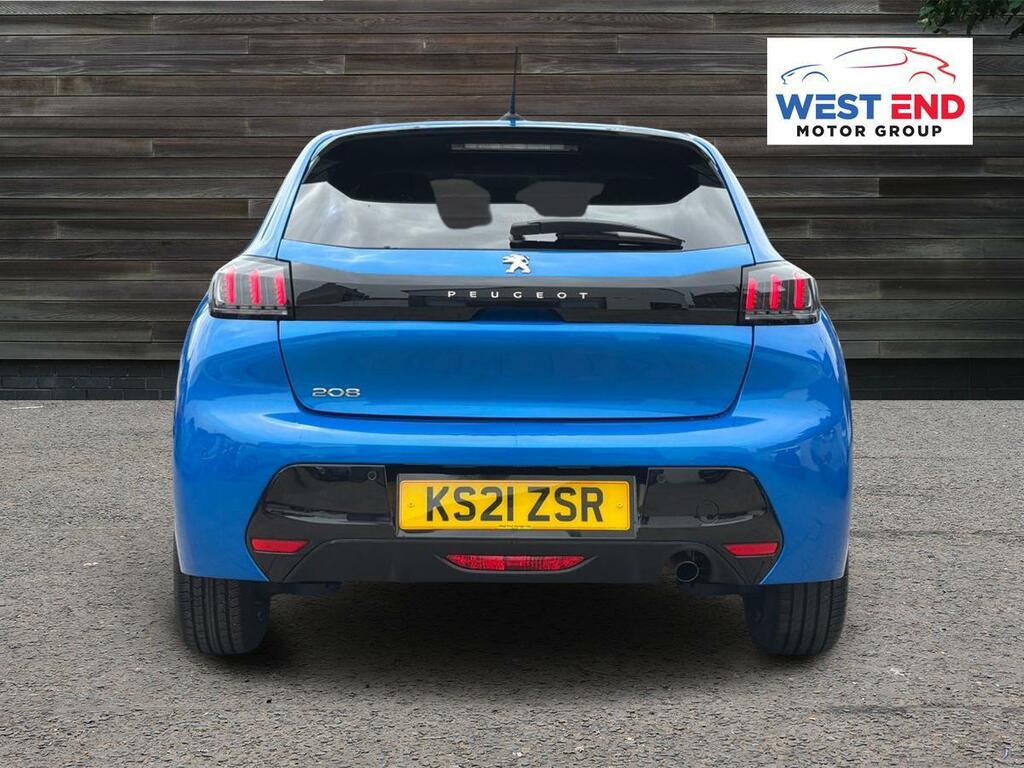 Peugeot 208 1.2 Puretech Allure Euro 6 Ss KS21ZSR Blue #4