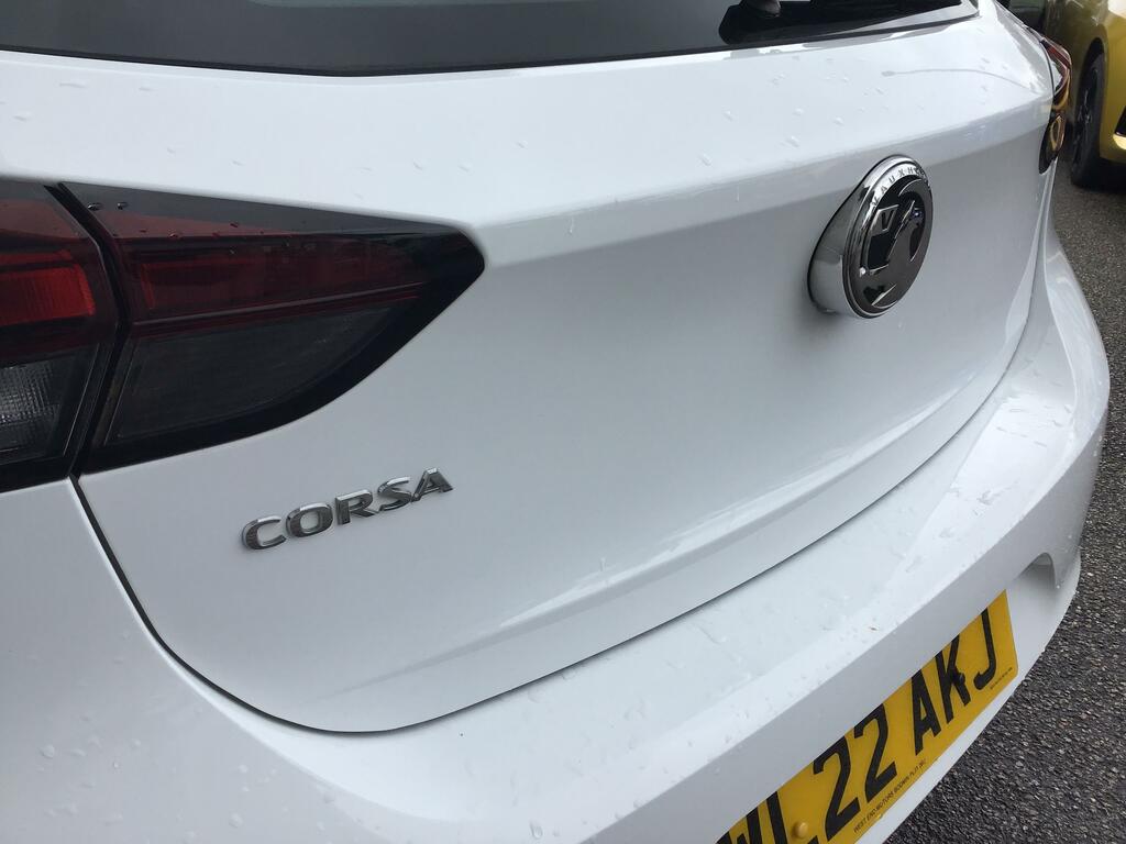 Vauxhall Corsa 1.2 Turbo Se Edition Hatchback E WL22AKJ White #4