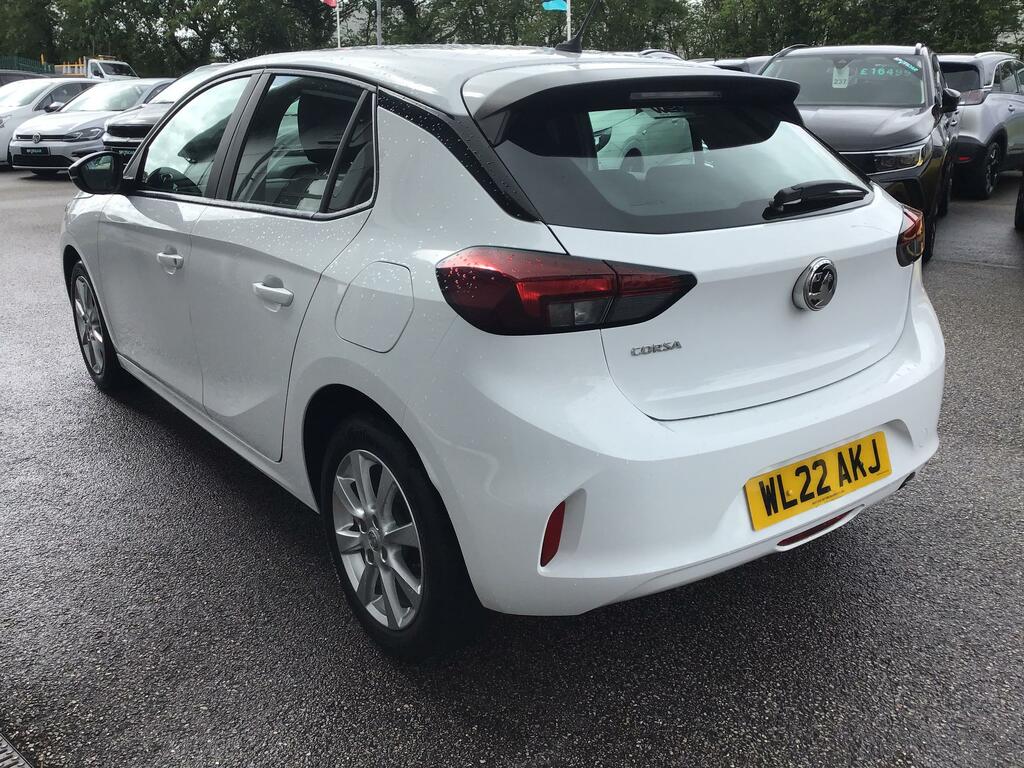 Vauxhall Corsa 1.2 Turbo Se Edition Hatchback E WL22AKJ White #3