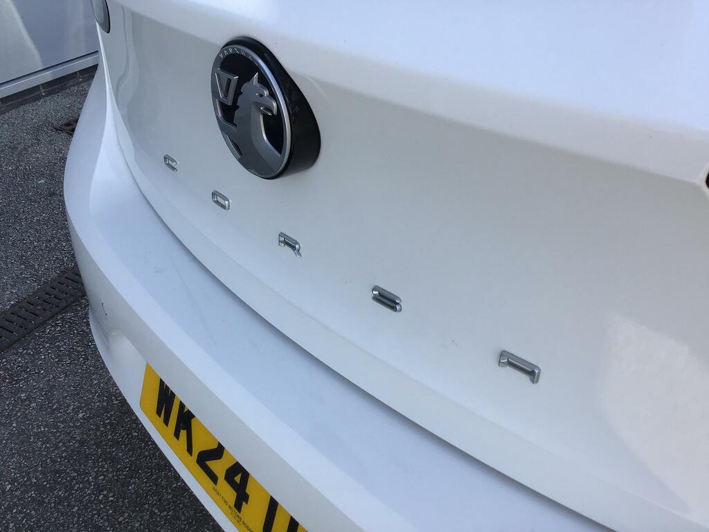 Vauxhall Corsa 1.2 Turbo Design Hatchback Euro WK24OWO White #6
