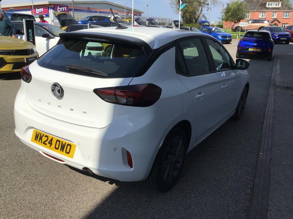 Vauxhall Corsa 1.2 Turbo Design Hatchback Euro WK24OWO White #2