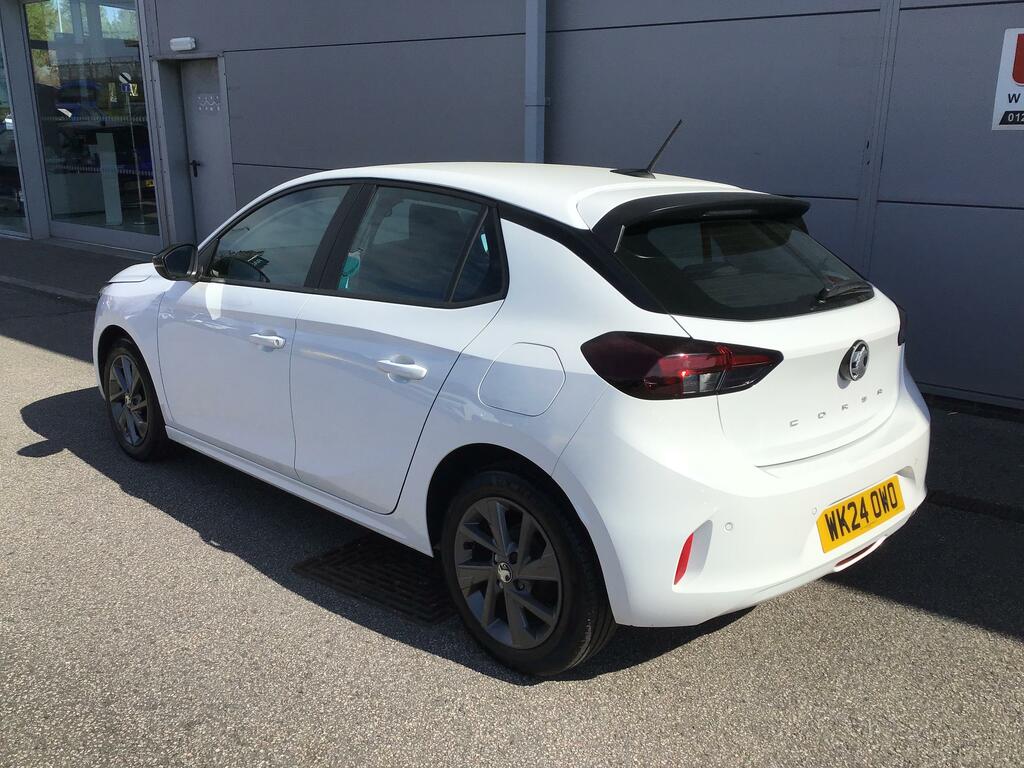 Vauxhall Corsa 1.2 Turbo Design Hatchback Euro WK24OWO White #4