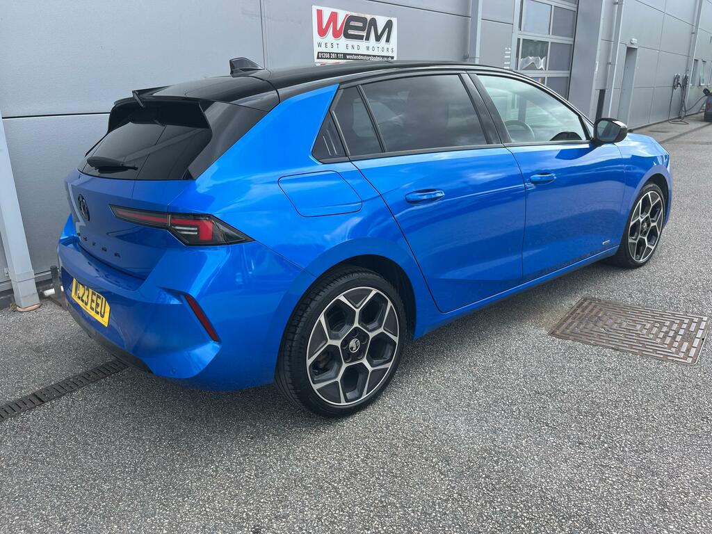 Vauxhall Astra 1.2 Turbo Ultimate Hatchback Eur WL23EEU Blue #5