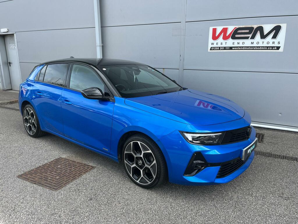 Vauxhall Astra 1.2 Turbo Ultimate Hatchback Eur WL23EEU Blue #2