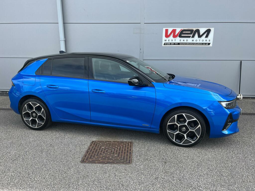 Vauxhall Astra 1.2 Turbo Ultimate Hatchback Eur Blue