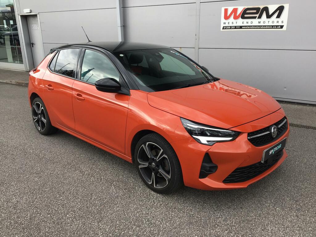Vauxhall Corsa 1.2 Turbo Sri Edition Hatchback Orange