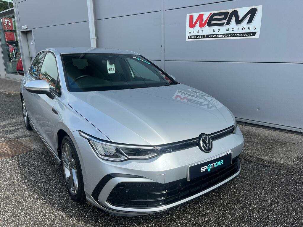 Volkswagen Golf 1.5 Etsi Mhev R-line Hatchback Hybrid D Silver