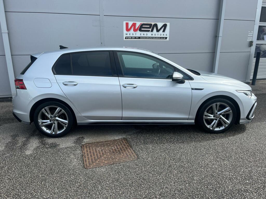 Volkswagen Golf 1.5 Etsi Mhev R-line Hatchback Hybrid D RE70VNF Silver #4