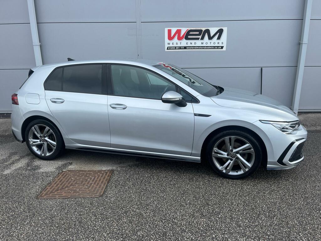 Volkswagen Golf 1.5 Etsi Mhev R-line Hatchback Hybrid D RE70VNF Silver #2