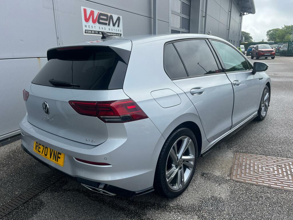 Volkswagen Golf 1.5 Etsi Mhev R-line Hatchback Hybrid D RE70VNF Silver #5