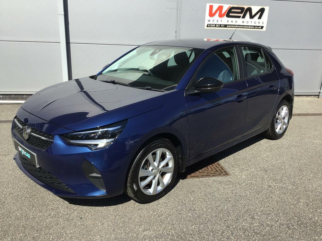 Vauxhall Corsa 1.5 Turbo D Se Premium Hatchback WJ70XGH Blue #2