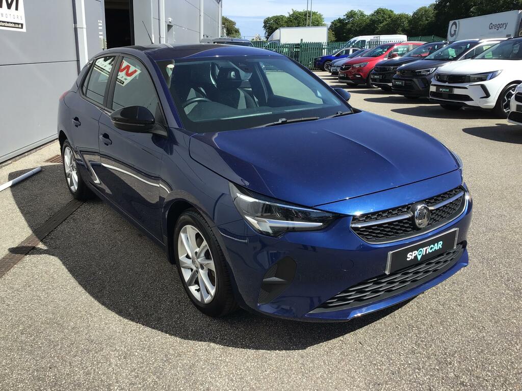 Vauxhall Corsa 1.5 Turbo D Se Premium Hatchback WJ70XGH Blue #3
