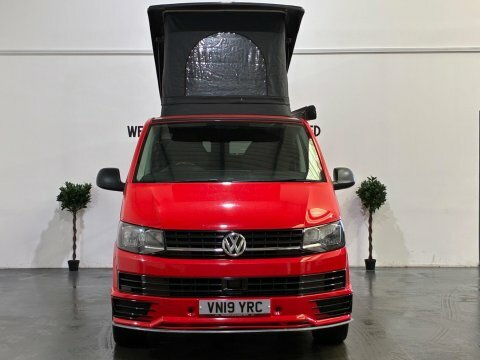 Volkswagen Transporter T28 Campervan VN19YRC Red #6
