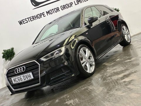 Audi A3 2.0 Tdi S MC66DVH Black #6