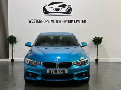 BMW 4 Series 2.0 420D M SV18YRR Blue #5