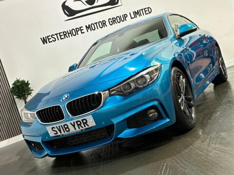 BMW 4 Series 2.0 420D M SV18YRR Blue #6