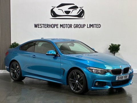 BMW 4 Series 2.0 420D M Blue