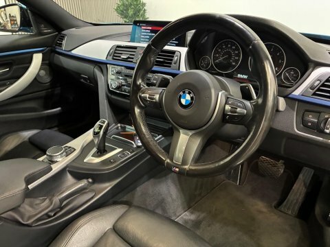 BMW 4 Series 2.0 420D M SV18YRR Blue #3