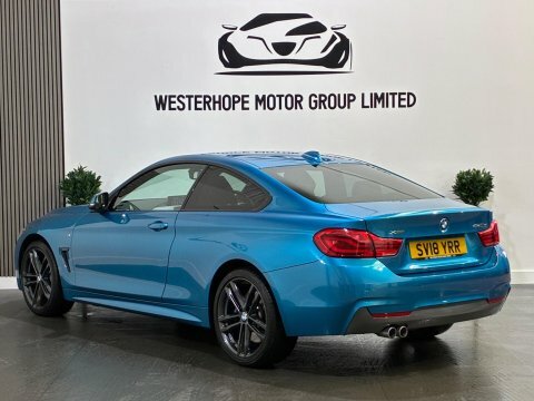 BMW 4 Series 2.0 420D M SV18YRR Blue #2
