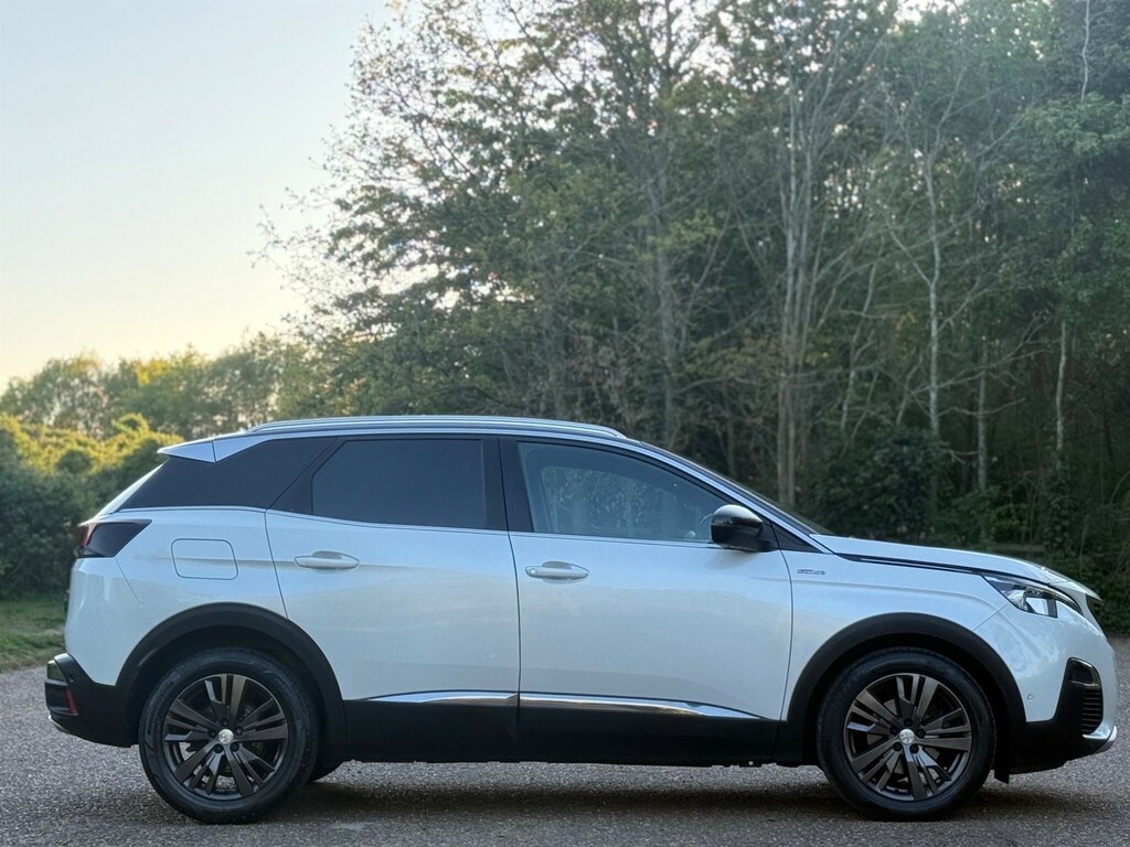 Peugeot 3008 2019 1.2 Puretech Gt Line Euro 6 Ss CV69CLY White #3