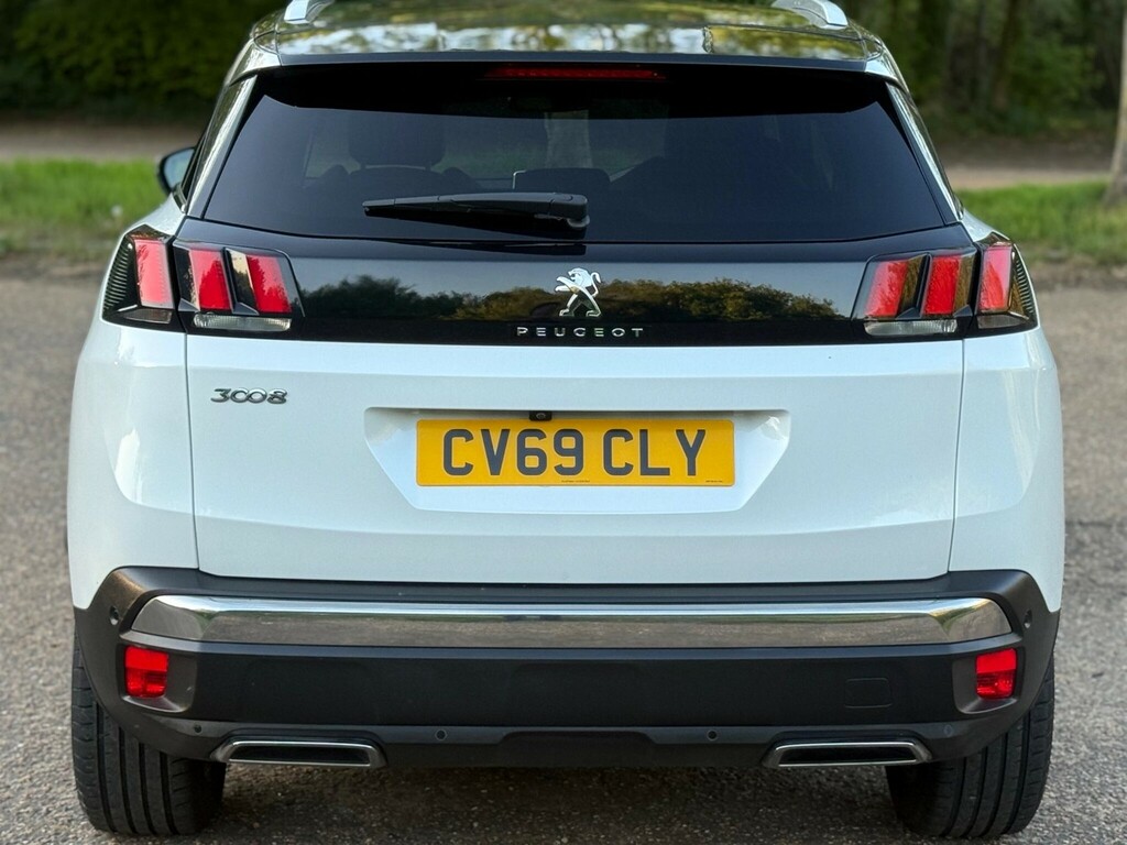Peugeot 3008 2019 1.2 Puretech Gt Line Euro 6 Ss CV69CLY White #5