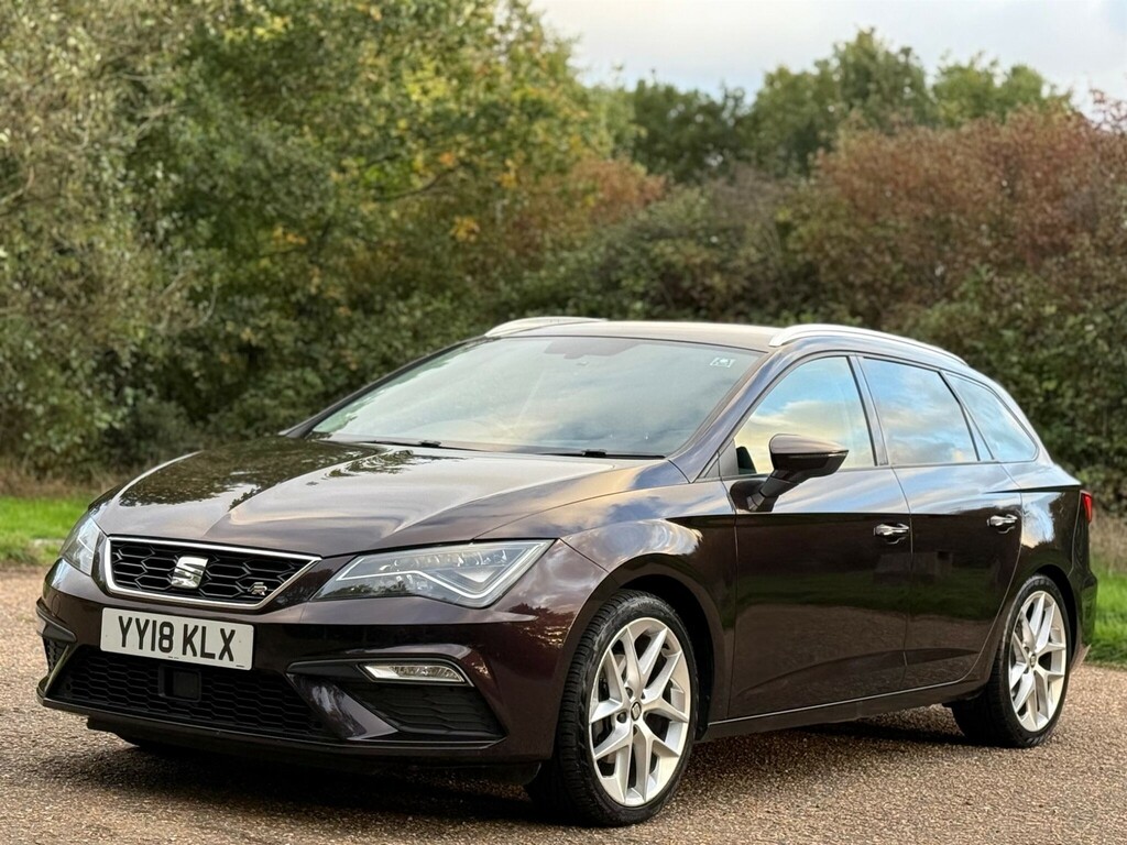 Seat Leon 2018 2.0 Tdi Fr Technology St Euro 6 Ss YY18KLX Purple #3