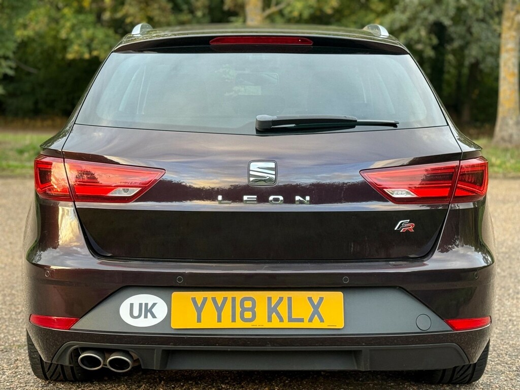 Seat Leon 2018 2.0 Tdi Fr Technology St Euro 6 Ss YY18KLX Purple #5