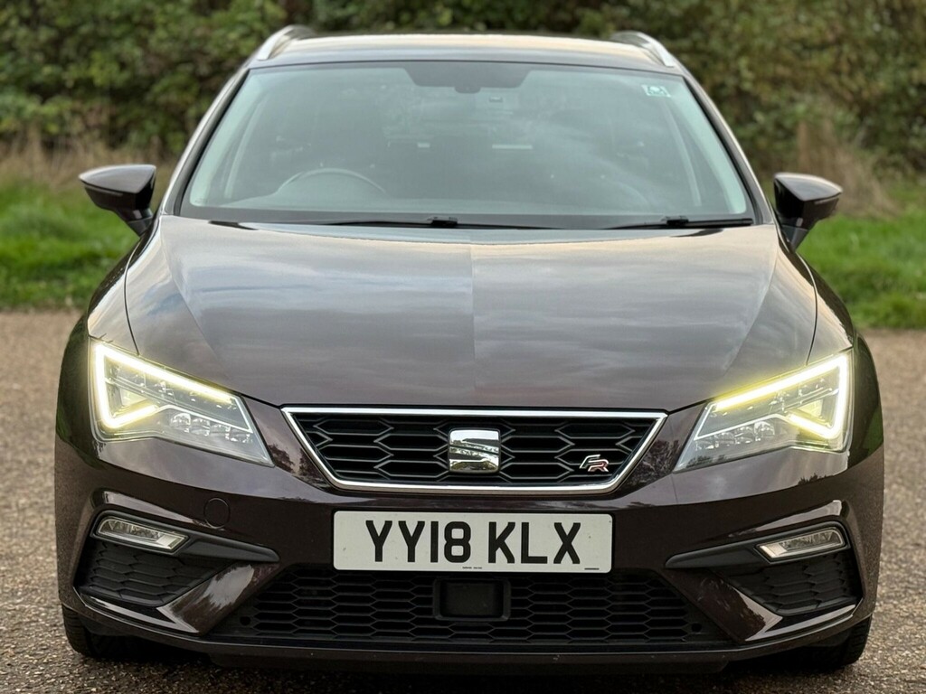 Seat Leon 2018 2.0 Tdi Fr Technology St Euro 6 Ss YY18KLX Purple #6
